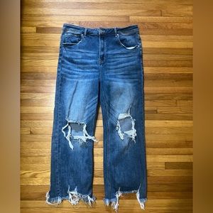 Rudy Risen Jeans size 1XL (16-18) Medium wash